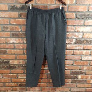 Vintage BRIGGS High Rise Tapered Cropped Plaid Pants Preppy Academia Women's 14